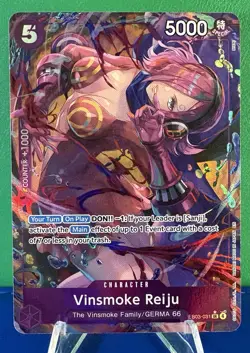 Vinsmoke Reiju (Alternate Art) EB03-031 Extra Booster: One Piece Heroines - NM - Image 1