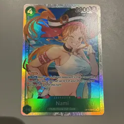 One Piece TCG - Nami - The Azure Sea's Seven - SR - OP14-031 NM - Image 1