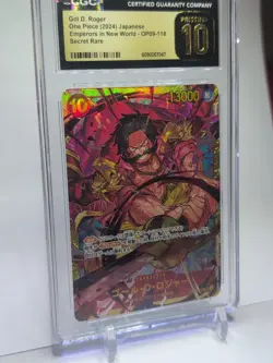 CGC Col D. Roger One Piece 2024 Japanese Emperors In New World OP-09 PSA 10 - Image 3