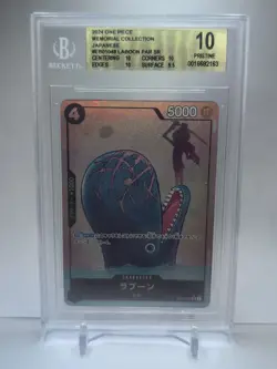 One Piece Card Laboon EB01-048 SR Alternate Art BGS 10 PRISTINE NOT PSA Japanese - Image 2