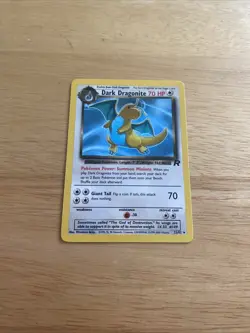 Pokemon Dark Dragonite TCG Card 22/82 Non-Holo - Image 2