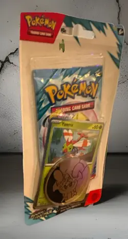 Pokemon Trading Card Game Journey Together Booster Pack Yanma Promo Coin - Image 3