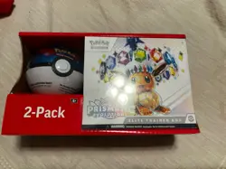 Pokemon TCG Prismatic Evolutions Elite Trainer ETB Sam’s Club Sealed - Image 1