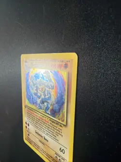 Machamp First Edition 8/102 1995 Holo Card MP Base Set Pokemon TCG - Image 2