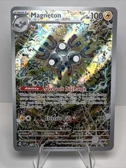 NM- Magneton 159 Scarlet & Violet Promo AUTHENTIC Pokemon Card - Image 1