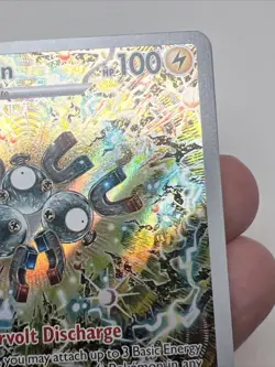 NM- Magneton 159 Scarlet & Violet Promo AUTHENTIC Pokemon Card - Image 5