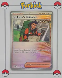 Explorers Guidance 107/131 Pokeball | Prismatic Evolutions | Pokemon Card | NM - Image 1