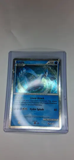 Pokemon Lugia Shiny Holo Rare Call of Legends SL7 Basic 100 HP 2011 Card - Image 3