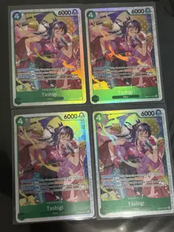 4x Tashigi EB03-018 SR Extra Booster Heroines Edition One Piece Card Game - Image 1