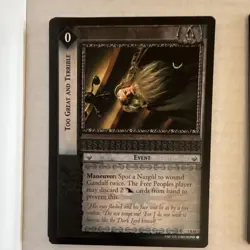 Decipher Lord of the Rings TCG Nazgul 8 Card Lot (4 of each/32 total cards) - Image 2