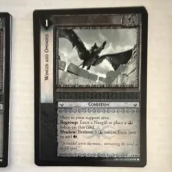 Decipher Lord of the Rings TCG Nazgul 8 Card Lot (4 of each/32 total cards) - Image 3