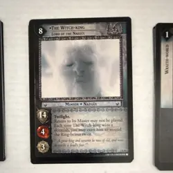 Decipher Lord of the Rings TCG Nazgul 8 Card Lot (4 of each/32 total cards) - Image 4