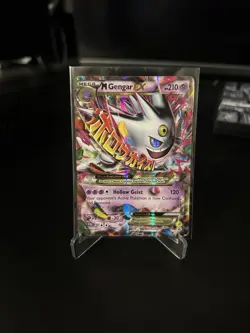Mega Gengar EX - XY166 - Pokemon XY Promo Ultra Rare Card MP - Image 1