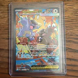 Pokemon TCG Mega Kangaskhan EX 182/132 Mega Evolution Secret Illustration Card - Image 1