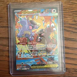 Pokemon TCG Mega Kangaskhan EX 182/132 Mega Evolution Secret Illustration Card - Image 3