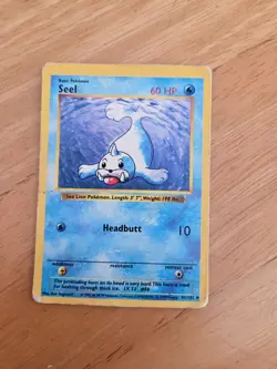 1999 Pokemon SEEL Base Set 1ST EDITION Shadowless upside down Error Card 41/102 - Image 1
