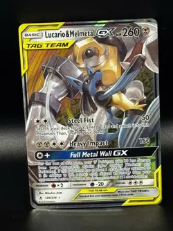 Pokemon TCG Lucario & Melmetal GX Tag Team Unbroken Bonds Card 120/214 - Image 1
