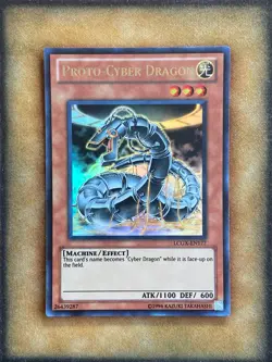 Yugioh Proto-Cyber Dragon LCGX-EN177 Ultra Rare LP - Image 1