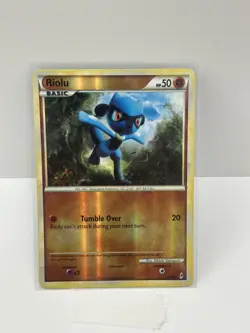 Pokemon TCG Call of Legends - Riolu #50/95 - Reverse Holo Card - Image 1