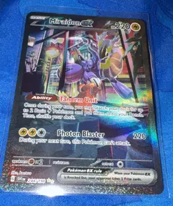 Miraidon EX Special Illustration Rare Card 244/198 Scarlet & Violet Base Set - Image 1
