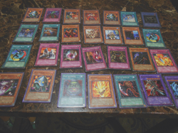 LOT#4 Lot of 28 Mixed Yu-Gi-Oh Cards 1996 vintage - Image 1