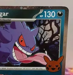 Gengar (Cosmos Holo) 057/091 Trick or Trade 2024 Holo NM- CARD F - Image 3