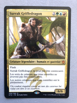 Mtg Carte Magic Khans of Tarkir Surrak Dragonclaw French NM/LP - Image 1