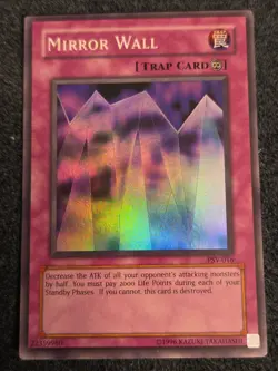 1x (VLP) - Mirror Wall - PSV-016 - Super Rare - Unlimited YuGiOh - Image 1