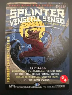 Splinter, Vengeful Sensei - Ink-Eyes, Servant of Oni Secret Lair Drop Regular NM - Image 1