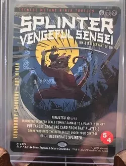 Splinter, Vengeful Sensei - Ink-Eyes, Servant of Oni Secret Lair Drop Regular NM - Image 3