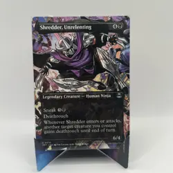 Shredder, Unrelenting (Borderless) Teenage Mutant Ninja Turtles Regular - Image 1