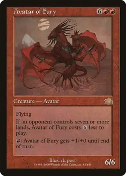 Avatar of Fury Prophecy HP MTG - Image 1