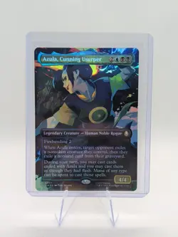 MTG Avatar The Last Airbender Azula, Cunning Usurper 0303 Borderless Foil - Image 1