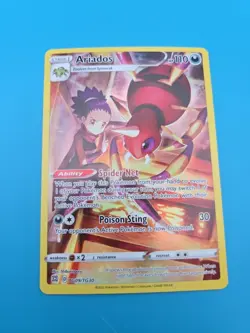 Ariados TG09/TG30 Brilliant Stars Trainer Gallery Full Art Holo NM - Image 1