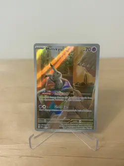 Mimikyu Pokemon Paldean Fates Promo SVP 075 - Image 1