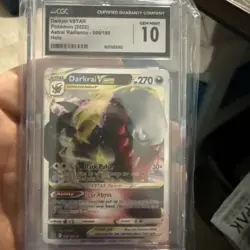 Pokemon TCG Darkrai VSTAR Holo Ultra Rare Card 099/189 Astral Radiance - Image 1