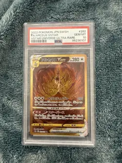 Pokemon Arceus VSTAR 262/172 Vstar Universe Ultra Rare Holo Japanese PSA 10 - Image 1