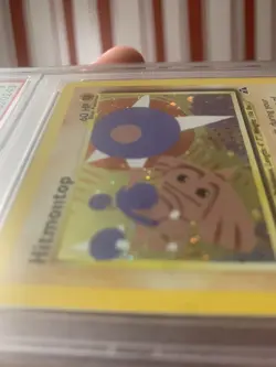 Pokemon PSA 9 1st Edition Neo Discovery Hitmontop Holo Rare 3/75 MINT - Image 3