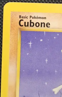 Near Mint - Vintage Pokemon TCG Jungle WoTC Cubone 1st Edition #50/64 - Image 2