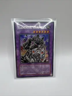 ANPR-EN099 Elemental Hero Gaia Secret Rare UNL Edition YuGiOh Card EURO - Image 1