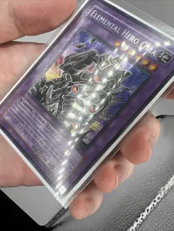 ANPR-EN099 Elemental Hero Gaia Secret Rare UNL Edition YuGiOh Card EURO - Image 2