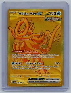 Walking Wake ex 178/131 Hyper Rare Prismatic Evolutions Pokemon Near Mint - Image 1