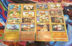 Growlithe 16-Card Collector Lot | Pokemon | English | HP - Image 1