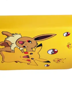 Pikachu and Eevee Card Binder - 900 Card Yellow TCG Binder - Pikachu Binder NEW - Image 4