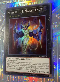 Number 104: Masquerade - Super Rare - OP27-EN010 NM - Image 1