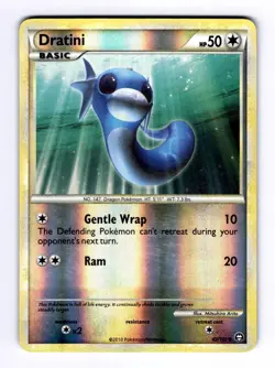 Dratini Triumphant #62 (2010) Common Reverse Holo LP Pokemon - Image 1