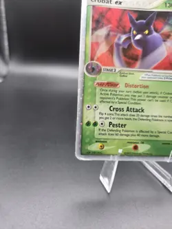 Pokemon TCG Crobat ex 96/107 Deoxys Holo MP 2005 - Image 5