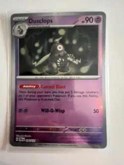 Dusclops 036/131 Common MasterBall Holo Near Mint Condition Prismatic Evolutions - Image 1