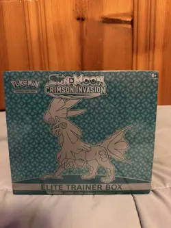Pokemon TCG : Sun & Moon Crimson Invasion Elite Trainer Box ETB - Sealed New - Image 1