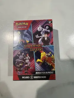 Pokemon TCG Scarlet & Violet Destined Rivals Booster Bundle (Factory Sealed) - Image 1
